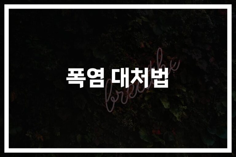 올여름 어르신 폭염 대처법… ‘이것만 알면’ 안전하게 보내는 폭염 시즌
