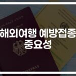 해외여행 감염 예방접종 권장 사항… ‘이것만 알면 든든하게 여행 갑니다’