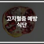 혈관이 좋아하는 ‘고지혈증 예방 음식 추천’… 실천하기 쉬운 식단표